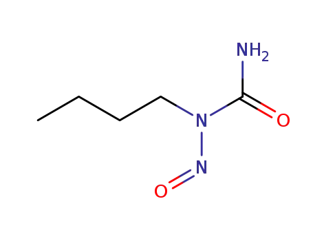 Molecular Structure of 869-01-2 (1-BUTYL-1-NITROSOUREA)