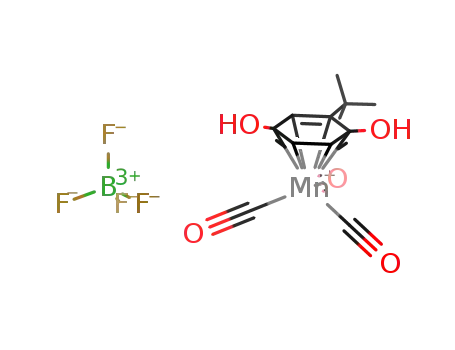 [(η6-2-tert-butylhydroquinone)manganese tricarbonyl][BF4]