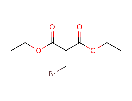 Molecular Structure of 34762-17-9 (Diethyl2-(bromomethyl)malonate)