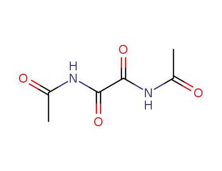 Molecular Structure of 40227-15-4 (N,N'-diacetyloxamide)