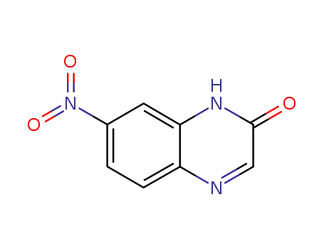 Molecular Structure of 89898-96-4 (7-NITRO-2(1H)-QUINOXALINONE)