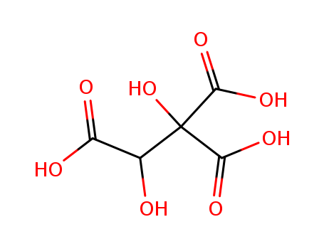 1,2-dihydroxy-1,1,2-ethanetricarboxylic acid