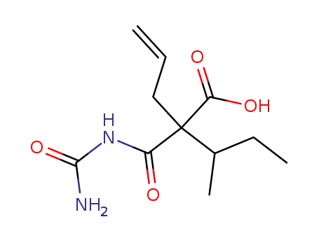 allyl-sec-butyl-malonic acid-monoureide