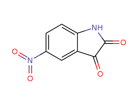 Molecular Structure of 611-09-6 (5-Nitroisatin)