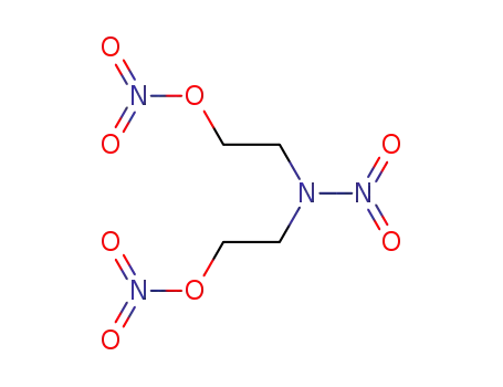 Molecular Structure of 4185-47-1 (2,2'-(Nitroimino)bisethanol dinitrate)