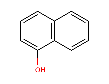 Molecular Structure of 90-15-3 (1-Naphthol)