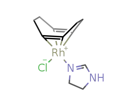 chloro(cyclo-octa-1,5-diene)(2-imidazoline-N)rhodium(I)
