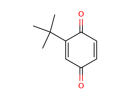 Molecular Structure of 3602-55-9 (2-tert-Butyl-1,4-benzoquinone)