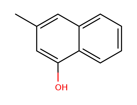 Molecular Structure of 13615-40-2 (3-METHYL-1-NAPHTHOL)