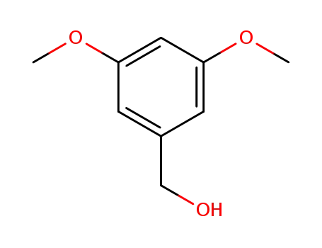 Molecular Structure of 705-76-0 (3,5-Dimethoxybenzyl alcohol)