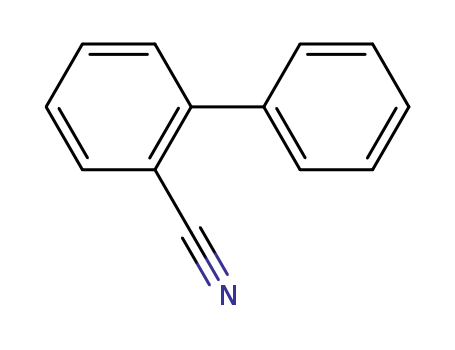 Molecular Structure of 24973-49-7 (2-CYANOBIPHENYL)