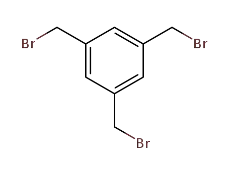 Molecular Structure of 18226-42-1 (1,3,5-Tris(bromomethyl)benzene)