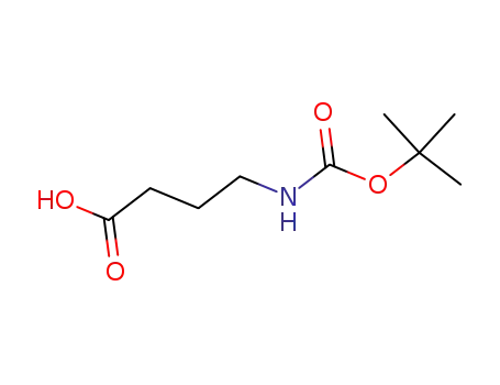 Molecular Structure of 57294-38-9 (BOC-GAMMA-ABU-OH)