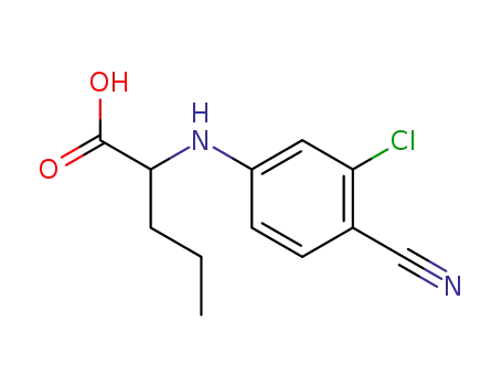 N-(3-chloro-4-cyanophenyl)norvaline
