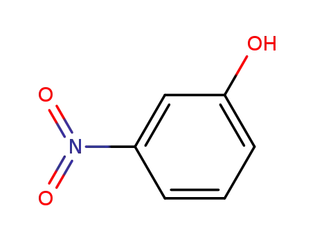 Molecular Structure of 554-84-7 (3-Nitrophenol)