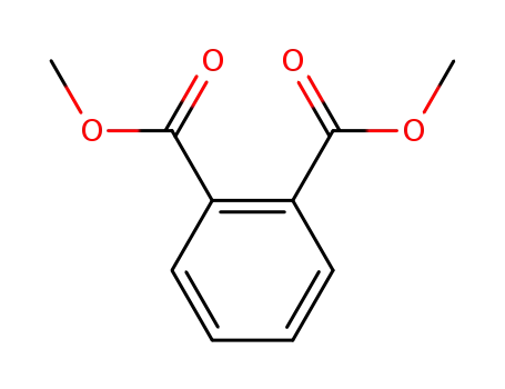 Molecular Structure of 131-11-3 (Dimethyl phthalate)
