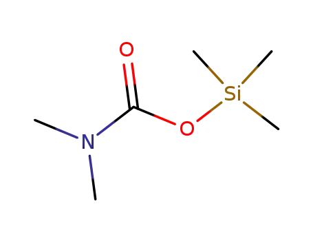 Molecular Structure of 32115-55-2 (TRIMETHYLSILYL N,N-DIMETHYLCARBAMATE)