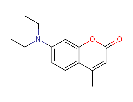91-44-1,7-Diethylamino-4-methylcoumarin,Coumarin,7-(diethylamino)-4-methyl- (6CI,7CI,8CI);4-Methyl-7-(diethylamino)coumarin;7-(Diethylamino)-4-methyl-2H-1-benzopyran-2-one;7-(Diethylamino)-4-methylcoumarin;Aclarat 8678;Blancol WNS;BlancophorAW;Blancophor FFG;Blankophor SOL;C 47;C 47 (coumarin derivative);C.I.551100;C.I. Fluorescent Brightener 140;C.I. Fluorescent Brightener 52;Calcofluor White RW;Calcofluor White SD;Coumarin 47;DEMC;Fluorescent Brightener 140;Fluorescent Brightener 52;HR 1;UvitexWGS;Whitefluor B;Whitex WS;Hiltamine Arctic White SOL;Leucophor WS;Leukophor WS;NSC61830;Neo-Super HR 1;Rylux VPA-T;Tinopal SWN;