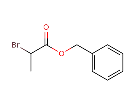 Molecular Structure of 3017-53-6 (benzyl 2-bromopropanoate)