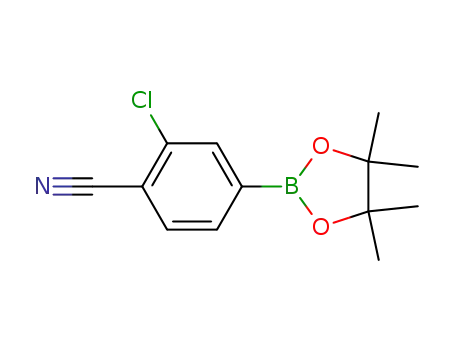 2-chloro-4-(4,4,5,5-tetramethyl-1,3,2-dioxaborolan-2-yl)benzonitrile