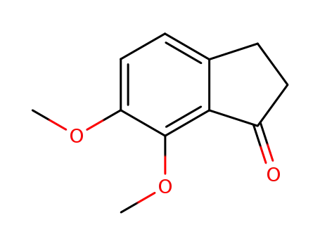 Molecular Structure of 57441-74-4 (6,7-DIMETHOXY-1-INDANONE)