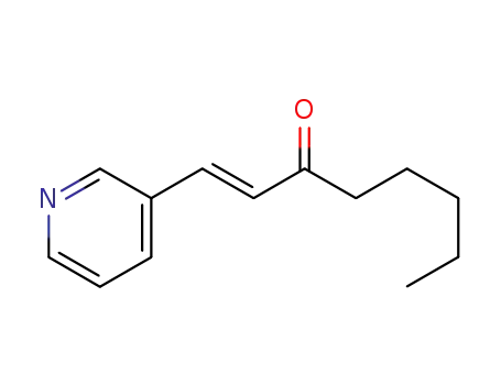 (E)-1-(pyridiyn-3-yl)oct-1-en-3-one