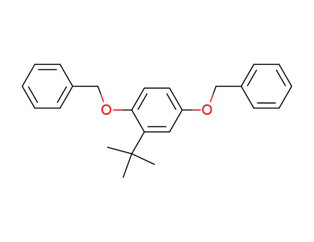 2-(1,1-dimethylethyl)-1,4-bis(phenylmethoxy)benzene