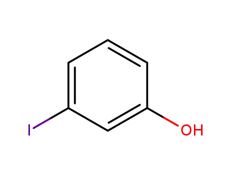 Molecular Structure of 626-02-8 (3-Iodophenol)