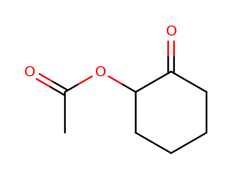 Molecular Structure of 17472-04-7 (2-oxocyclohexyl acetate)