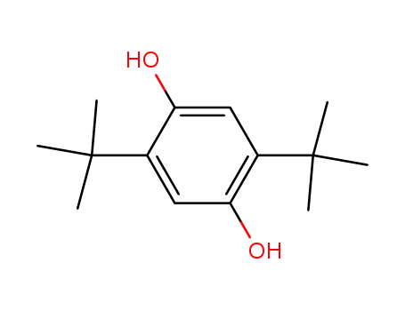 Molecular Structure of 88-58-4 (2,5-Di-tert-butylhydroquinone)