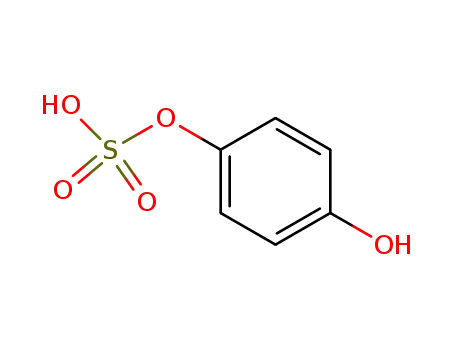 Molecular Structure of 17438-29-8 (quinol sulfate)