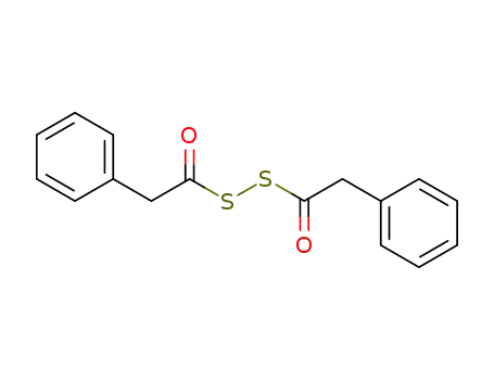 Molecular Structure of 15088-78-5 (Phenylacetyl disulfide)