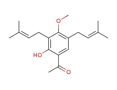 2'-hydroxy-4'-methoxy-3',5'-diprenylacetophenone