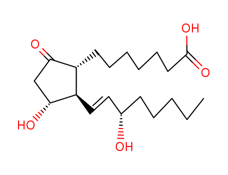 745-65-3,Prostaglandin E1,Cyclopentaneheptanoicacid, 3-hydroxy-2-(3-hydroxy-1-octenyl)-5-oxo-, (-)- (8CI);Cyclopentaneheptanoicacid, 3a-hydroxy-2-(3-hydroxy-1-octenyl)-5-oxo-(7CI);(-)-Prostaglandin E1;11a,15(S)-Dihydroxy-9-oxo-13-trans-prostenoic acid;11a,15a-Dihydroxy-9-oxo-13-trans-prostenoic acid;Alprox TD;Caveject;Caverject;Eglandin;Liple;Lipoprost;Liprostin;Minprog;NSC 165559;ONO 1608;Palux;Prostandin 500;Prostin VR Pediatric;Prostivas;SEPA-PGE1;SEPA-alprostadil;Topiglan;Vasaprostan;l-PGE1;l-Prostaglandin E1;Prostaglandin E1;