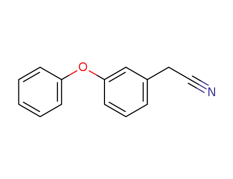 Molecular Structure of 51632-29-2 (3-PHENOXYPHENYLACETONITRILE)