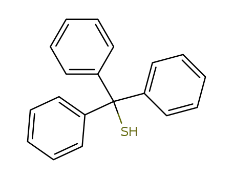 Molecular Structure of 3695-77-0 (TRIPHENYLMETHYL MERCAPTAN)