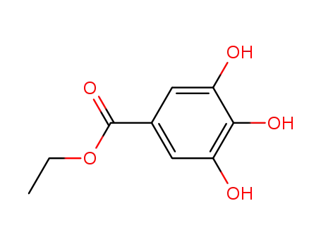 Molecular Structure of 831-61-8 (Ethyl gallate)