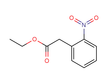 Molecular Structure of 31912-02-4 (2-NITROPHENYL ACETIC ACID ETHYL ESTER)
