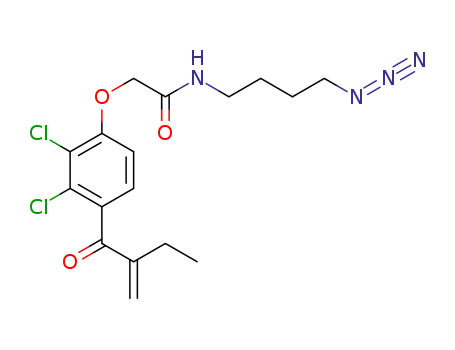 1-{4-[(4-azidobutylaminooxy)methyl]-2,3-dichlorophenyl}-2-methylenebutan-1-one