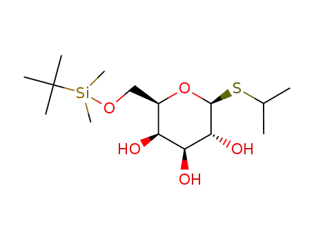 isopropyl 1-thio-6-O-(tert-butyldimethylsilyl)-β-D-galactopyranoside