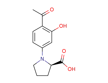 (R)-1-(4-acetyl-3-hydroxyphenyl)pyrrolidine-2-carboxylic acid