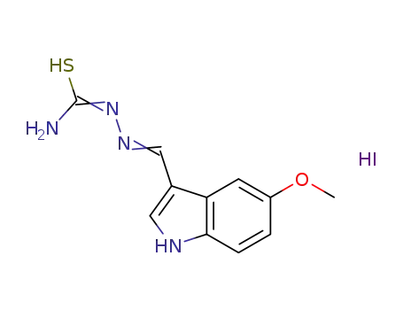 1-[(5-methoxy-1H-indole-3yl)methyleneamino]isothiourea hydroiodide