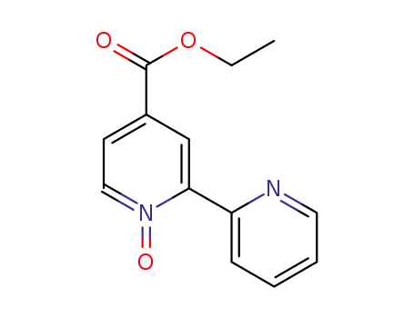 4-ethoxycarbonyl-2-(pyridin-2-yl)pyridine N-oxide