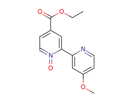 4-ethoxycarbonyl-2-(4-methoxypyridin-2-yl)pyridine N-oxide