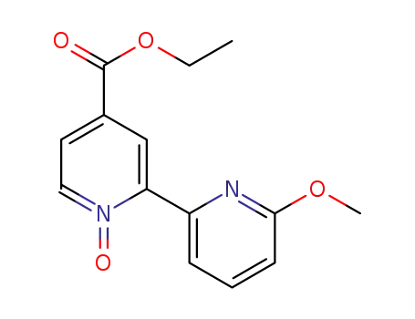 4-ethoxycarbonyl-2-(6-methoxypyridin-2-yl)pyridine N-oxide