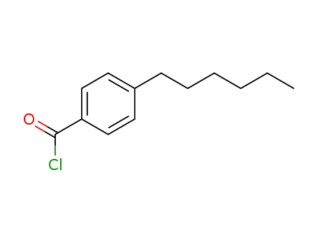 Molecular Structure of 50606-95-6 (4-N-HEXYLBENZOYL CHLORIDE)