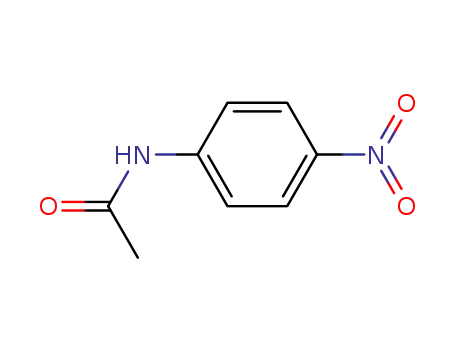 Molecular Structure of 104-04-1 (4'-NITROACETANILIDE)