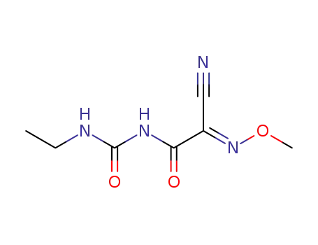 Molecular Structure of 57966-95-7 (Cymoxanil)