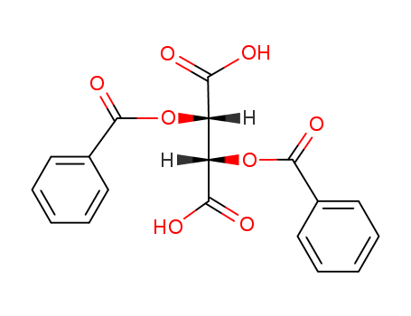17026-42-5,(+)-Dibenzoyl-D-tartaric acid,[+]-Dibenzoyltartaric acid;Dibenzoyl-D-tartaric acid;D-(+)-Di-Benzoyltartaric Acid (D-DBTA);D-(+)-Di-Benzoyltartaric acid;D-DBTA;