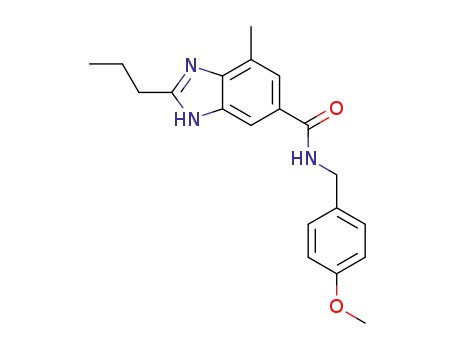 N-(4-methoxy)benzyl-4-methyl-2-n-propyl-1H-benzimidazole-6-carboxamide